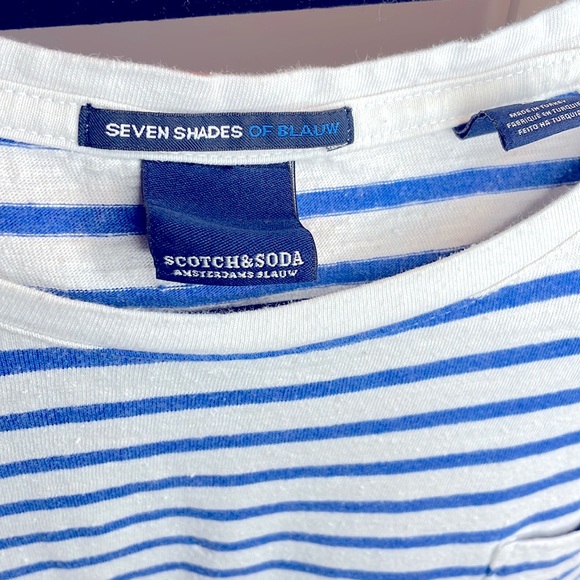 Mens SCOTCH & SODA Shirt - Picture 3 of 4